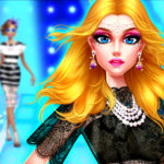 Supermodel Makeover Glam Dress up Make up