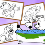 Cartoon Coloring for Kids Animals